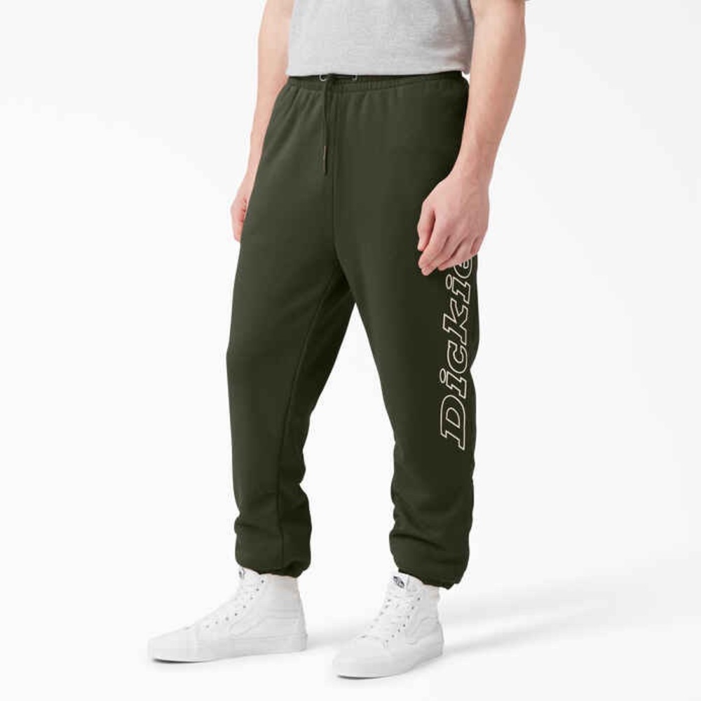 NWT Dickies Men’s Uniontown Regular Fit Sweatpants Small Regular Dark Green